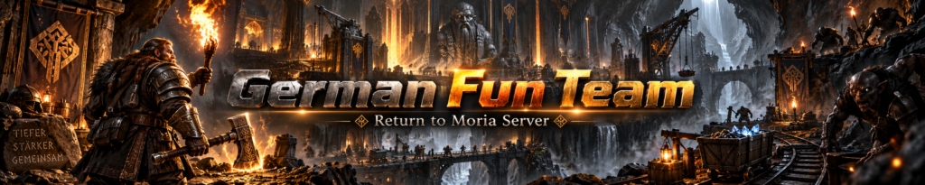 Serverbanner für Lord of the Rings - Return to Moria